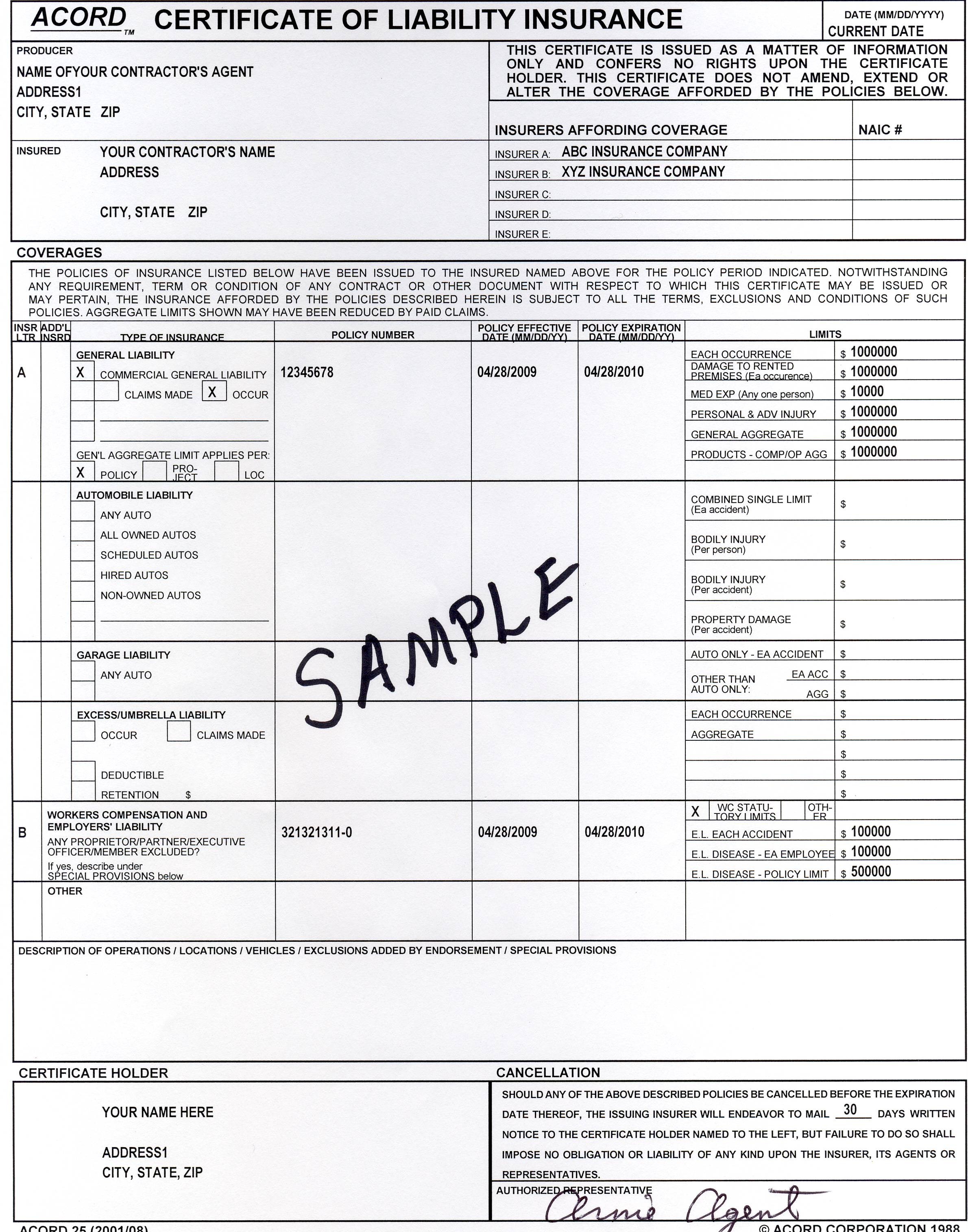 What Is A Certificate Of Workers Compensation Insurance